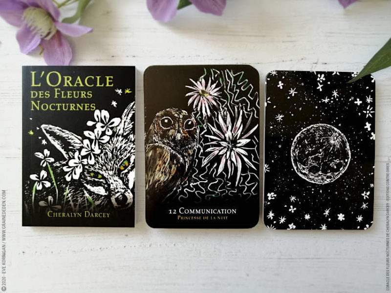 Oracle des Fleurs Nocturnes de Cheralyn Darcey