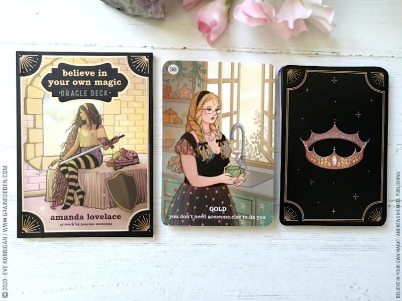 Believe in your own Magic Oracle deck de Amanda Lovelace