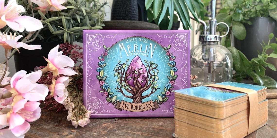 Le Petit Oracle de Merlin l'Enchanteur de Eve Korrigan review - Graine d'Eden Développement personnel, spiritualité, tarots et oracles divinatoires, Bibliothèques des Oracles, avis, présentation, review tarot oracle , revue tarot oracle